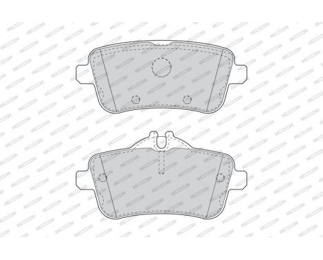 Brake Pad Set, disc brake PREMIER ECO FRICTION FDB4587 Ferodo, Image 5