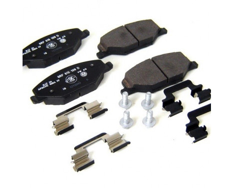 Brake Pad Set, disc brake PREMIER ECO FRICTION FDB4590 Ferodo