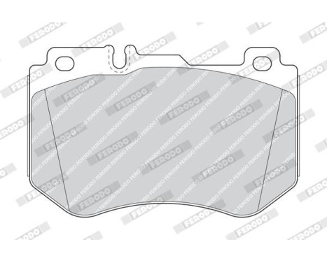 Brake Pad Set, disc brake PREMIER ECO FRICTION FDB4607 Ferodo, Image 2