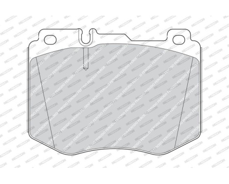 Brake Pad Set, disc brake PREMIER ECO FRICTION FDB4608 Ferodo, Image 3