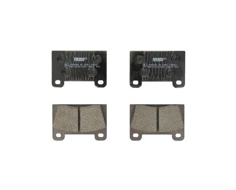 Brake Pad Set, disc brake PREMIER ECO FRICTION FDB461 Ferodo