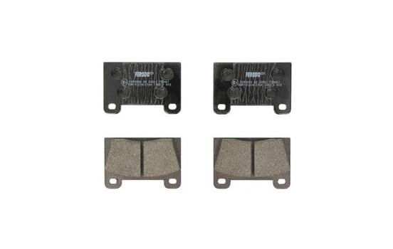 Brake Pad Set, disc brake PREMIER ECO FRICTION FDB461 Ferodo