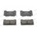 Brake Pad Set, disc brake PREMIER ECO FRICTION FDB461 Ferodo, Thumbnail 4