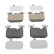 Brake Pad Set, disc brake PREMIER ECO FRICTION FDB4611 Ferodo, Thumbnail 4