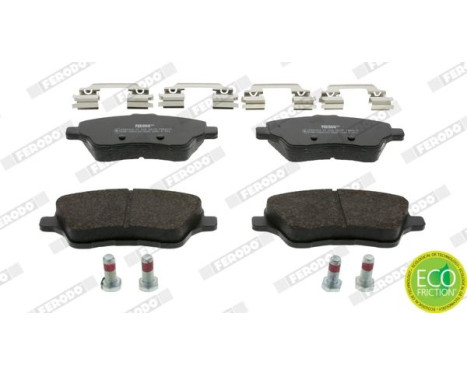 Brake Pad Set, disc brake PREMIER ECO FRICTION FDB4612 Ferodo, Image 3