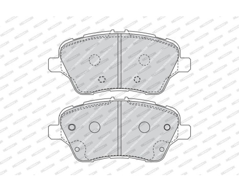 Brake Pad Set, disc brake PREMIER ECO FRICTION FDB4612 Ferodo, Image 3
