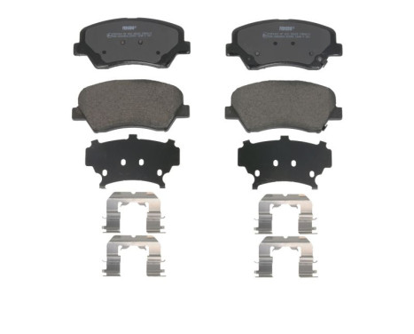 Brake Pad Set, disc brake PREMIER ECO FRICTION FDB4613 Ferodo