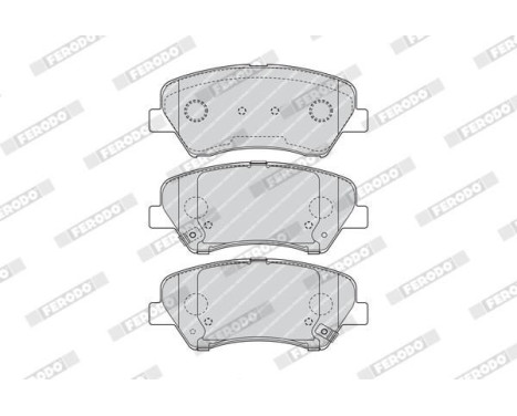 Brake Pad Set, disc brake PREMIER ECO FRICTION FDB4613 Ferodo, Image 3