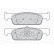Brake Pad Set, disc brake PREMIER ECO FRICTION FDB4615 Ferodo, Thumbnail 3