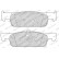 Brake Pad Set, disc brake PREMIER ECO FRICTION FDB4615 Ferodo, Thumbnail 4