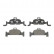Brake Pad Set, disc brake PREMIER ECO FRICTION FDB4616 Ferodo