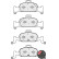 Brake Pad Set, disc brake PREMIER ECO FRICTION FDB4616 Ferodo, Thumbnail 5