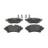 Brake Pad Set, disc brake PREMIER ECO FRICTION FDB4617 Ferodo, Thumbnail 2