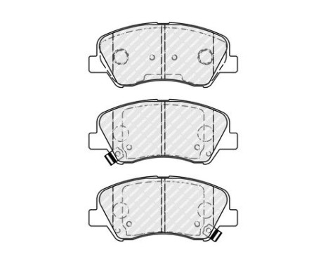 Brake Pad Set, disc brake PREMIER ECO FRICTION FDB4623 Ferodo, Image 4