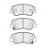 Brake Pad Set, disc brake PREMIER ECO FRICTION FDB4623 Ferodo, Thumbnail 4