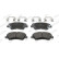 Brake Pad Set, disc brake PREMIER ECO FRICTION FDB4623 Ferodo, Thumbnail 3