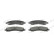 Brake Pad Set, disc brake PREMIER ECO FRICTION FDB4625 Ferodo, Thumbnail 2