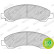 Brake Pad Set, disc brake PREMIER ECO FRICTION FDB4625 Ferodo, Thumbnail 3