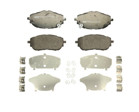 Brake Pad Set, disc brake PREMIER ECO FRICTION FDB4648 Ferodo