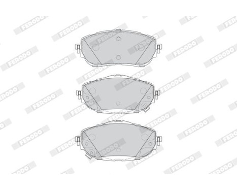Brake Pad Set, disc brake PREMIER ECO FRICTION FDB4648 Ferodo, Image 3