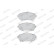Brake Pad Set, disc brake PREMIER ECO FRICTION FDB4648 Ferodo, Thumbnail 3