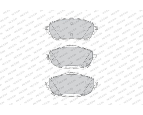 Brake Pad Set, disc brake PREMIER ECO FRICTION FDB4648 Ferodo, Image 3