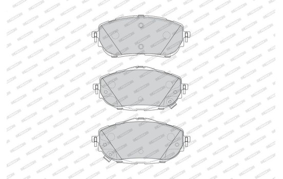 Brake Pad Set, disc brake PREMIER ECO FRICTION FDB4648 Ferodo, Image 3