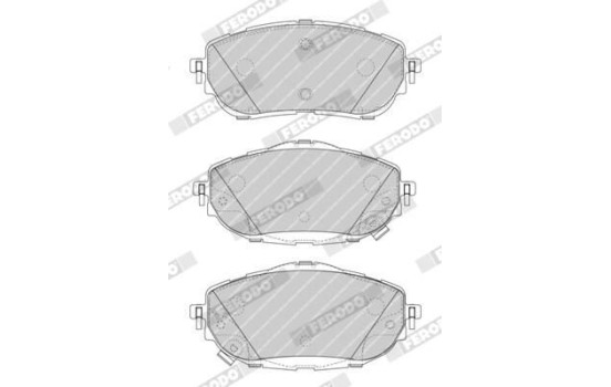 Brake Pad Set, disc brake PREMIER ECO FRICTION FDB4648 Ferodo, Image 4