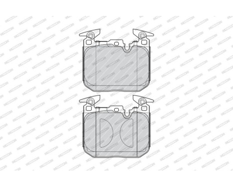 Brake Pad Set, disc brake PREMIER ECO FRICTION FDB4662 Ferodo, Image 5