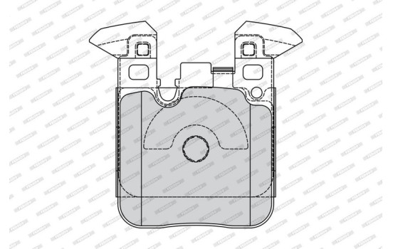 Brake Pad Set, disc brake PREMIER ECO FRICTION FDB4663 Ferodo, Image 5