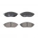 Brake Pad Set, disc brake PREMIER ECO FRICTION FDB4669 Ferodo