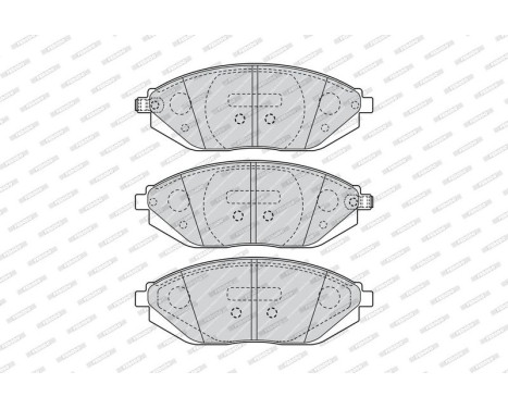 Brake Pad Set, disc brake PREMIER ECO FRICTION FDB4669 Ferodo, Image 3