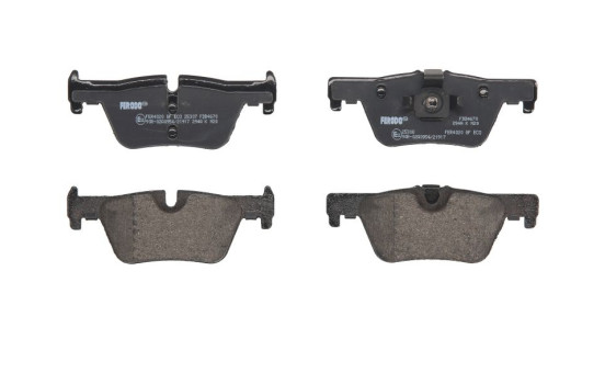 Brake Pad Set, disc brake PREMIER ECO FRICTION FDB4670 Ferodo