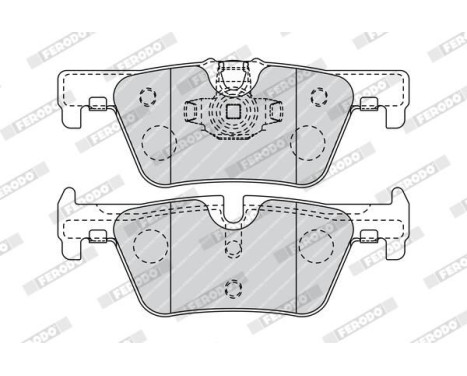 Brake Pad Set, disc brake PREMIER ECO FRICTION FDB4670 Ferodo, Image 5