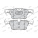 Brake Pad Set, disc brake PREMIER ECO FRICTION FDB4670 Ferodo, Thumbnail 5