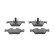 Brake Pad Set, disc brake PREMIER ECO FRICTION FDB4670 Ferodo, Thumbnail 4