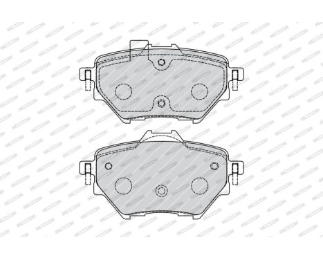 Brake Pad Set, disc brake PREMIER ECO FRICTION FDB4680 Ferodo, Image 3