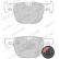 Brake Pad Set, disc brake PREMIER ECO FRICTION FDB4687 Ferodo, Thumbnail 2