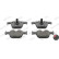 Brake Pad Set, disc brake PREMIER ECO FRICTION FDB4687 Ferodo, Thumbnail 4
