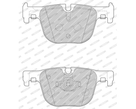Brake Pad Set, disc brake PREMIER ECO FRICTION FDB4687 Ferodo, Image 5