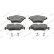 Brake Pad Set, disc brake PREMIER ECO FRICTION FDB4689 Ferodo, Thumbnail 3