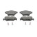 Brake Pad Set, disc brake PREMIER ECO FRICTION FDB4689 Ferodo, Thumbnail 2