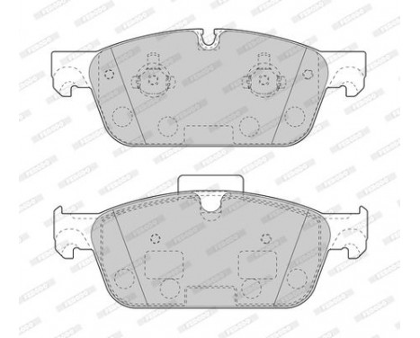 Brake Pad Set, disc brake PREMIER ECO FRICTION FDB4693 Ferodo, Image 2