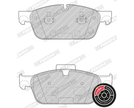 Brake Pad Set, disc brake PREMIER ECO FRICTION FDB4693 Ferodo, Image 6