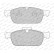 Brake Pad Set, disc brake PREMIER ECO FRICTION FDB4693 Ferodo, Thumbnail 5