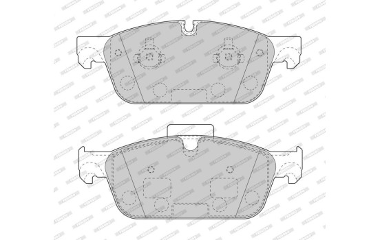 Brake Pad Set, disc brake PREMIER ECO FRICTION FDB4693 Ferodo, Image 5