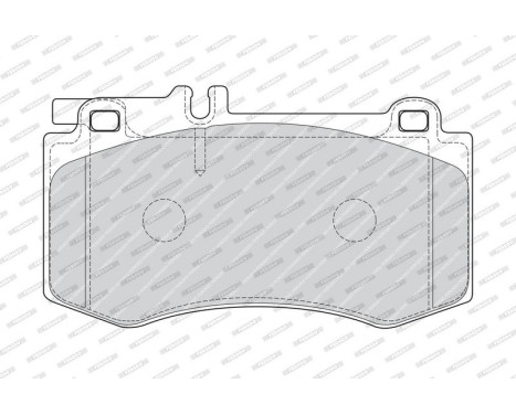 Brake Pad Set, disc brake PREMIER ECO FRICTION FDB4694 Ferodo, Image 5