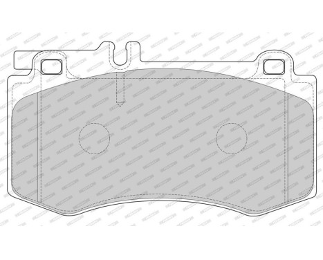 Brake Pad Set, disc brake PREMIER ECO FRICTION FDB4694 Ferodo, Image 6
