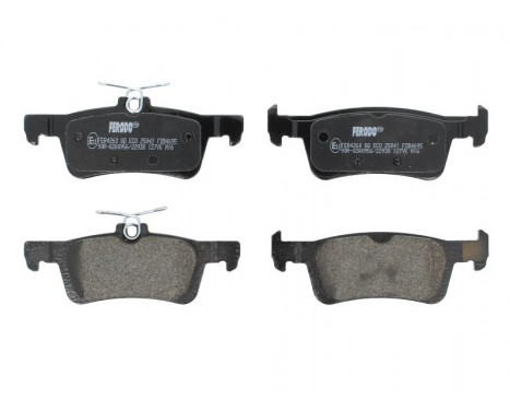 Brake Pad Set, disc brake PREMIER ECO FRICTION FDB4695 Ferodo