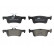 Brake Pad Set, disc brake PREMIER ECO FRICTION FDB4695 Ferodo